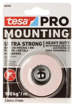 DWUSTRONNA TAŚMA MONTAŻOWA MOUNTING-PRO/ULTRA-STRONG/1.5X19 TESA