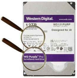 DYSK DO REJESTRATORA HDD-WD121PURP 12TB 24/7 WESTERN DIGITAL