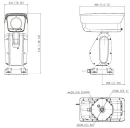 KAMERA IP SZYBKOOBROTOWA ZEWNĘTRZNA PTZ85260-HNF-PA - 1080p, 5.6 ... 336 mm DAHUA