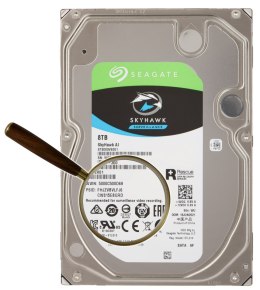 DYSK DO REJESTRATORA HDD-ST8000VE001 8TB 24/7 SkyHawk AI SEAGATE