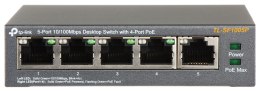 SWITCH POE TL-SF1005P 5-PORTOWY TP-LINK