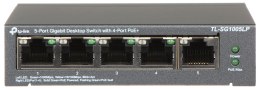 SWITCH POE TL-SG1005LP 5-PORTOWY TP-LINK