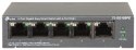 SWITCH POE TL-SG105PE 4-PORTOWY TP-LINK