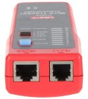 DETEKTOR PAR PRZEWODÓW Z TESTEREM KABLI RJ-45 UT-682 UNI-T