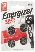 BATERIA LITOWA BAT-CR2032*P4 ENERGIZER