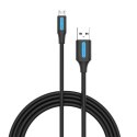 Kabel USB 2.0 A do Micro USB Vention COLBH 3A 2m czarny