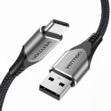 Kabel USB 2.0 A do USB-C Vention CODHD 3A 0,5m szary