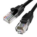 Kabel sieciowy UTP CAT6 Vention IBEBI RJ45 Ethernet 1000Mbps 3m czarny