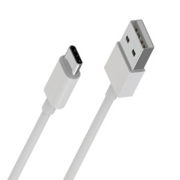 Borofone - Kabel USB-A do USB-C zapakowany w tubę, 1 m (Biały)