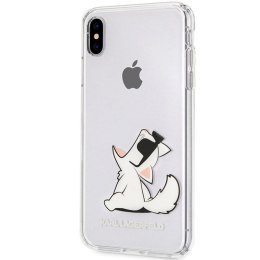 Karl Lagerfeld Choupette Fun Sunglasses - Etui iPhone Xs Max (przezroczysty)