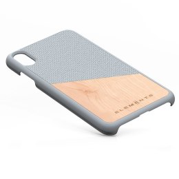 Nordic Elements Original Hel - Drewniane etui iPhone Xs Max (Light Grey)