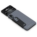 Nordic Elements Original Idun - Materiałowe etui iPhone XR (Mid Grey)