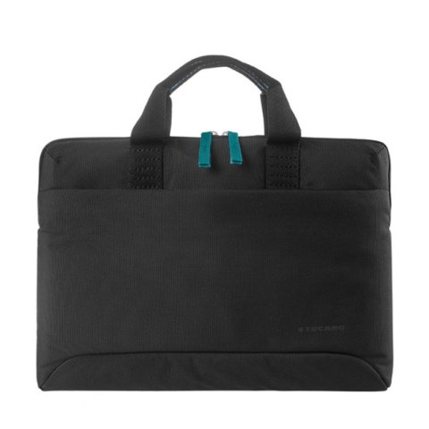 Tucano Smilza Super Slim Bag - Torba MacBook Pro 14" / Air 15" / Pro 13" /Air / Notebook 14" / 13" (czarny)