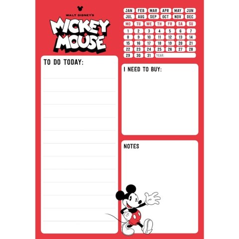 Mickey Mouse - Planner 54 strony A5