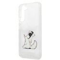 Karl Lagerfeld Choupette Fun - Etui Samsung Galaxy S22+ (przezroczysty)