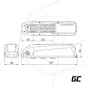 Green Cell - Bateria do roweru elektrycznego 48V 14.5Ah Li-Ion z Ładowarką GC PowerMove