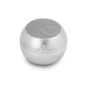 Guess Mini Bluetooth Speaker 3W 4H - Głośnik Bluetooth 5.0 (srebrny)