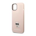 Karl Lagerfeld Choupette Body - Etui iPhone 14 Plus (jasnoróżowy)