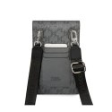 Karl Lagerfeld Monogram Ikonik Patch Wallet Phone Bag - Torba na smartfona i akcesoria (srebrny)