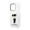 Karl Lagerfeld IML NFT Ikonik - Etui iPhone 14 Pro Max (przezroczysty)