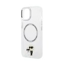 Karl Lagerfeld IML NFT Karl & Choupette MagSafe - Etui iPhone 14 Plus (przezroczysty)