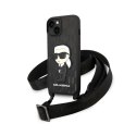 Karl Lagerfeld NFT Monogram Ikonik Patch - Etui iPhone 14 (czarny)