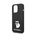 Karl Lagerfeld Silicone NFT Choupette - Etui iPhone 14 Pro Max (czarny)