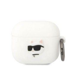 Karl Lagerfeld Silicone NFT Choupette Head 3D - Etui AirPods 3 (biały)