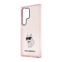 Karl Lagerfeld IML NFT Choupette - Etui Samsung Galaxy S23 Ultra (różowy)