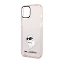 Karl Lagerfeld IML NFT Choupette - Etui iPhone 12 / iPhone 12 Pro (różowy)