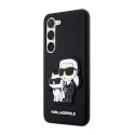 Karl Lagerfeld NFT Saffiano Karl & Choupette - Etui Samsung Galaxy S23+ (czarny)