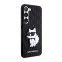 Karl Lagerfeld NFT Saffiano Monogram Choupette - Etui Samsung Galaxy S23+ (czarny)