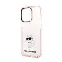 Karl Lagerfeld IML NFT Choupette - Etui iPhone 14 Pro (różowy)