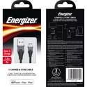 Energizer Classic - Kabel połączeniowy USB-A do Lightning certyfikat MFi 1.2m (Czarny)