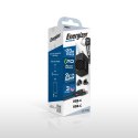 Energizer Ultimate - Ładowarka sieciowa podróżna Multiplug EU / UK / US GaN USB-C 20W PD + kabel USB-C (Czarny)