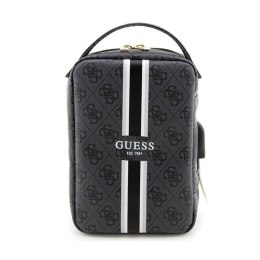 Guess 4G Printed Stripes Travel Universal Bag - Organizer na akcesoria (Czarny)