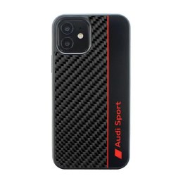 Audi Carbon Fiber Stripe - Etui iPhone 11 (Czarny)