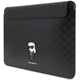 Karl Lagerfeld NFT Saffiano Monogram Ikonik Karl Sleeve - Etui na notebook 14