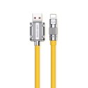 WEKOME WDC-186 Wingle Series - Kabel połączeniowy USB-A do Lightning Fast Charging 1 m (Żółty)