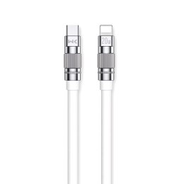 WEKOME WDC-187 Wingle Series - Kabel połączeniowy USB-C do Lightning Fast Charging PD 20W 1.2 m (Biały)