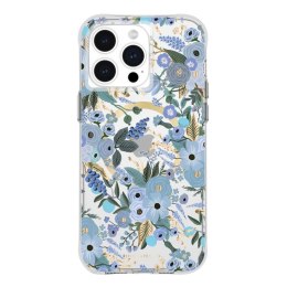 Rifle Paper Clear MagSafe - Etui iPhone 15 Pro Max (Garden Party Blue)