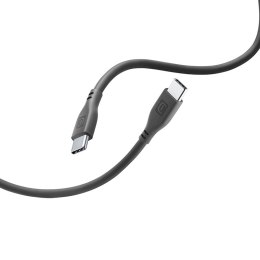 Cellularline Soft Cable - Kabel USB-C do USB-C 1.2 m (czarny)