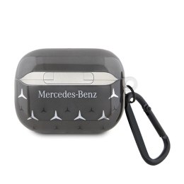 Mercedes Large Star Pattern - Etui AirPods Pro 2 (czarny)