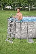 Basen stelażowy Power Steel Swim Vista z oknem 549x274x122 18x9FT BESTWAY 7w1