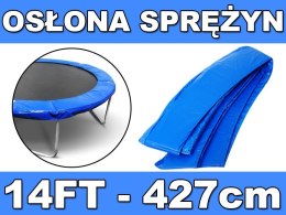 Kołnierz ochronny na sprężyny SkyRamiz Niebieski do trampoliny ogrodowej 427cm/14FT