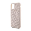 Karl Lagerfeld Quilted K Pattern - Etui iPhone 11 (różowy)