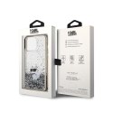 Karl Lagerfeld Liquid Glitter Choupette - Etui iPhone 13 Pro Max (przezroczysty)