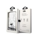 Karl Lagerfeld Liquid Glitter Choupette - Etui iPhone 14 Pro Max (przezroczysty)