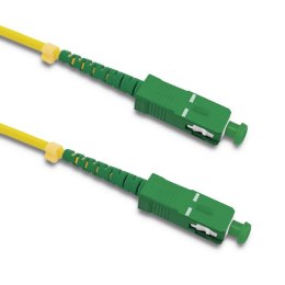 Patchcord światłowodowy SC/APC - SC/APC | Singlemode | 9/125 | G652D | Simplex | 2m