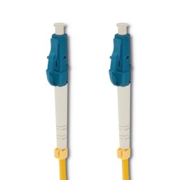 Qoltec Patchcord światłowodowy LC/UPC - LC/UPC | Singlemode | 9/125 | G652D | Simplex | 20m